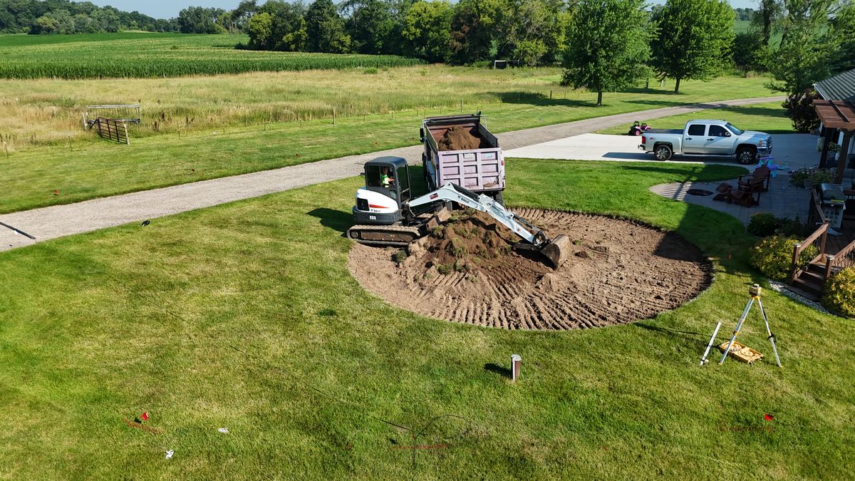 Land Clearing for Willing Trucking & Excavating in Evansville, WI