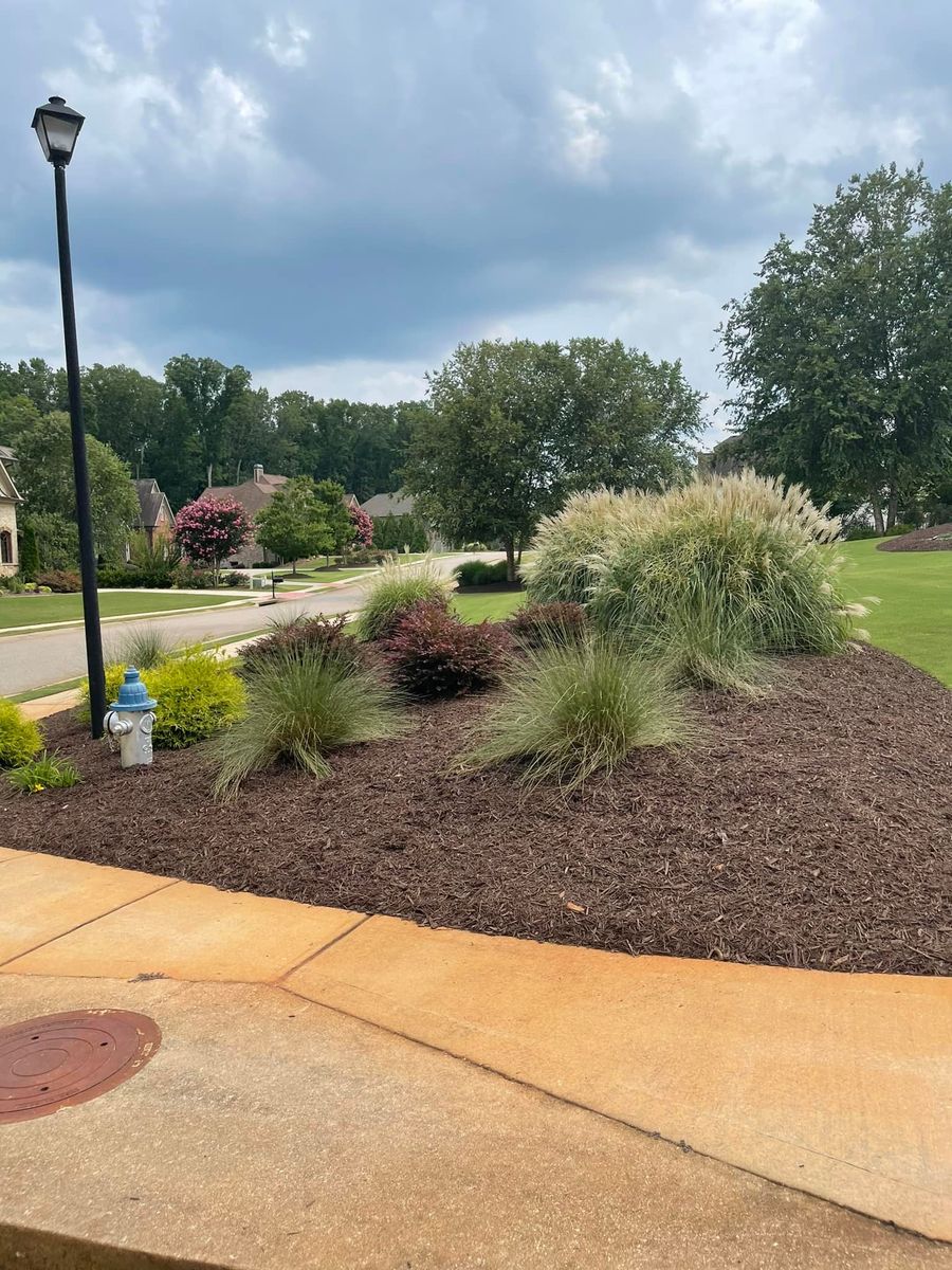Mulch Installation for JC Lawn Care and Landscaping in Athens, GA