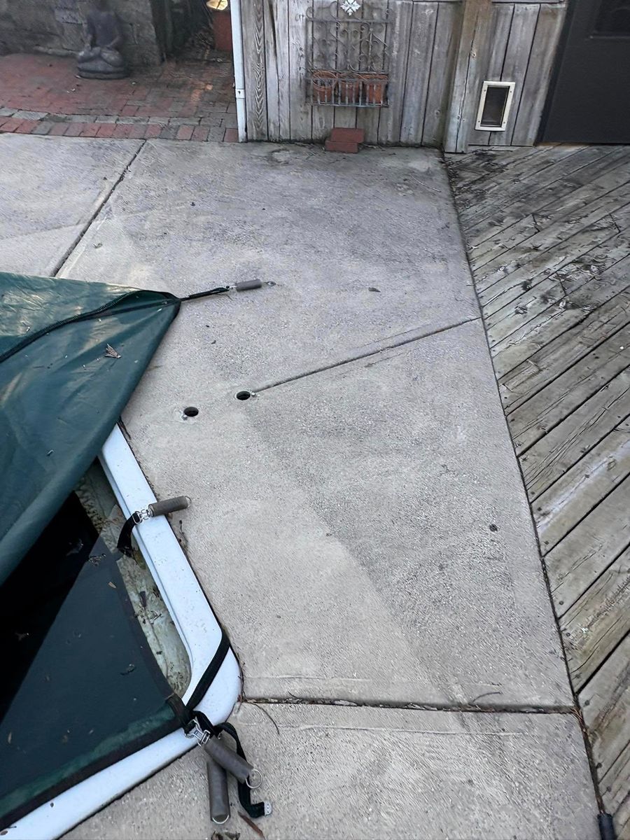 Sidewalk Installation for Curtis Concrete Contracting in Trenton, OH