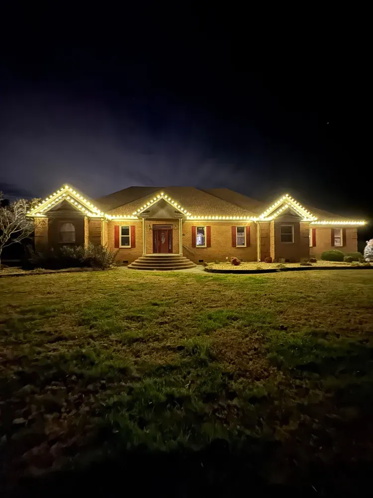 Christmas Light Installation for Prime Time Pressure Washing & Roof Cleaning in Moyock, NC