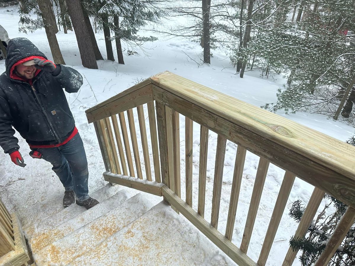 Deck & Patio Installation for Building With Bailey in Kalkaska, MI