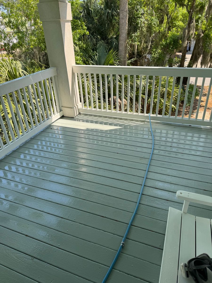Deck & Patio Cleaning for Patriot Soft Wash LLC in Beaufort, SC