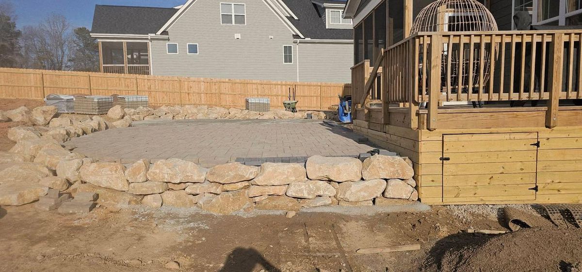 Patio Design & Installation for Grand Design Outdoor Enhancements in Raleigh, NC
