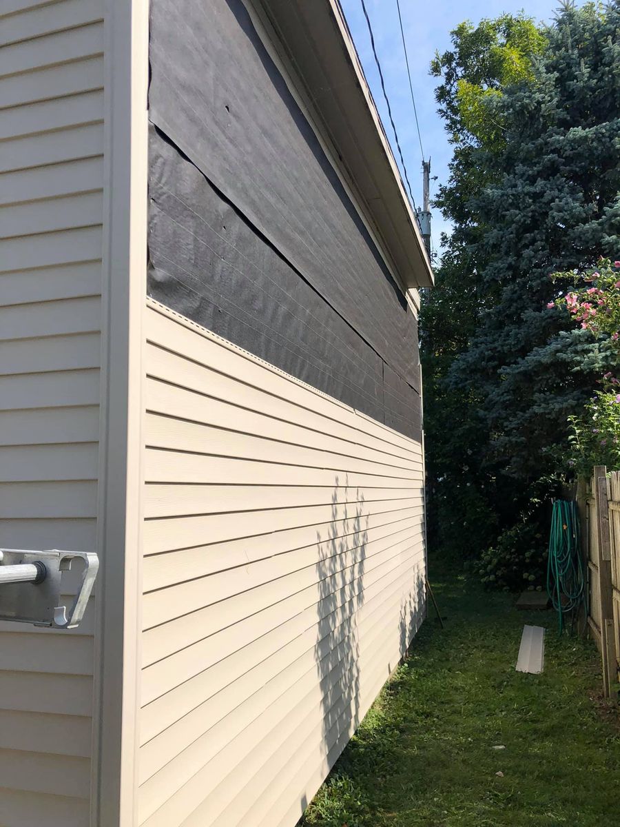 Foundation Pile Installation for Erie Builders & Construction in Sandusky, OH