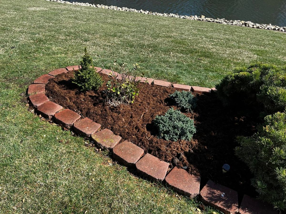 Landscape Installation for Macy Mowing in Wichita, KS