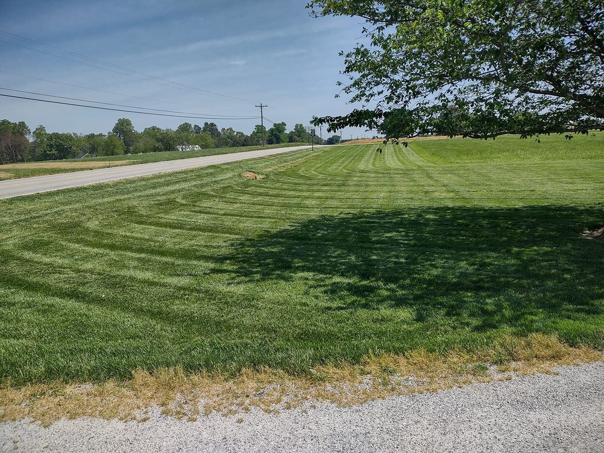 Mowing for Kerr’s Lawn Care in Salisbury, NC