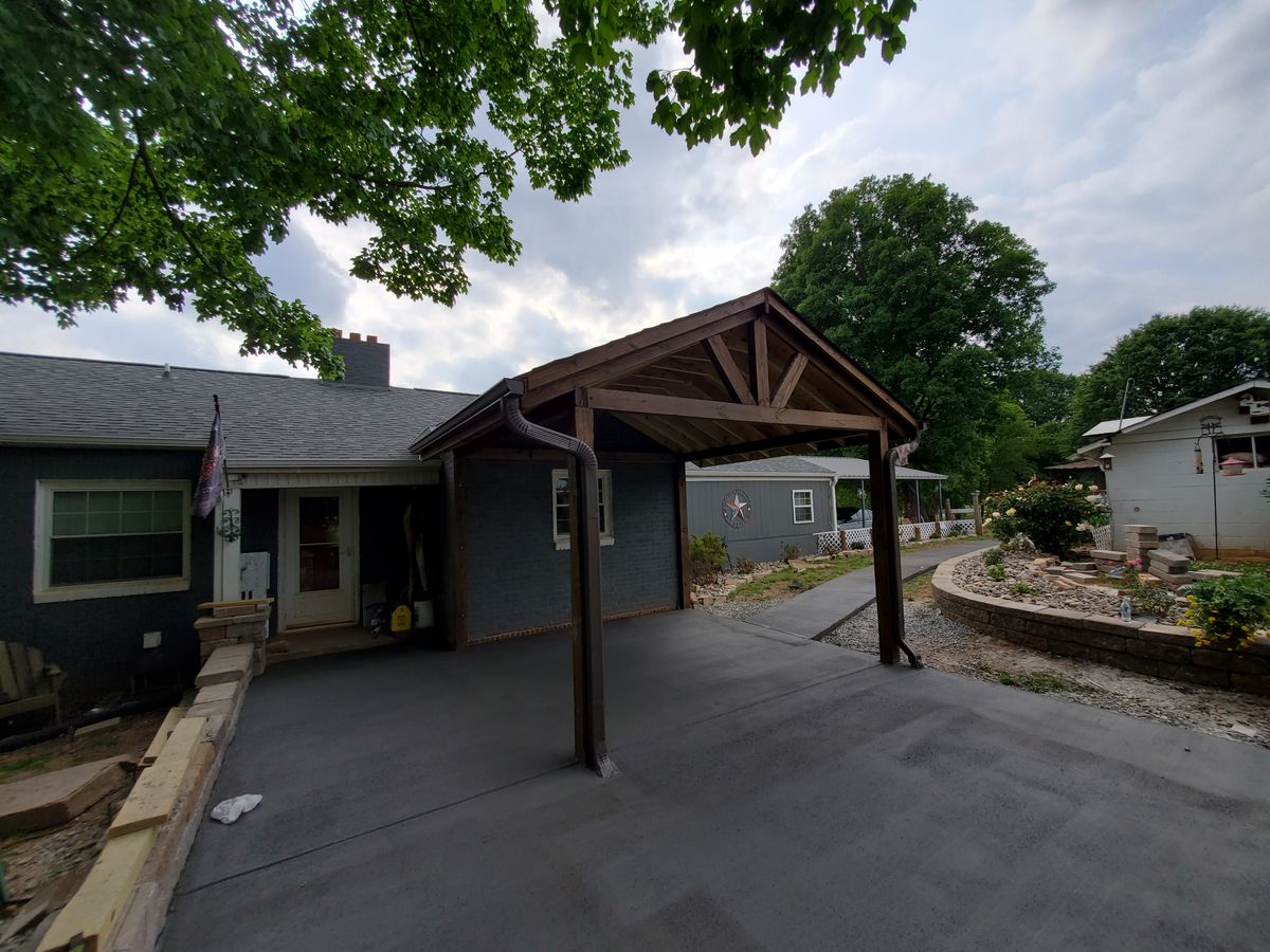 Patio Design & Construction for Miilan Construction in Boonville, NC