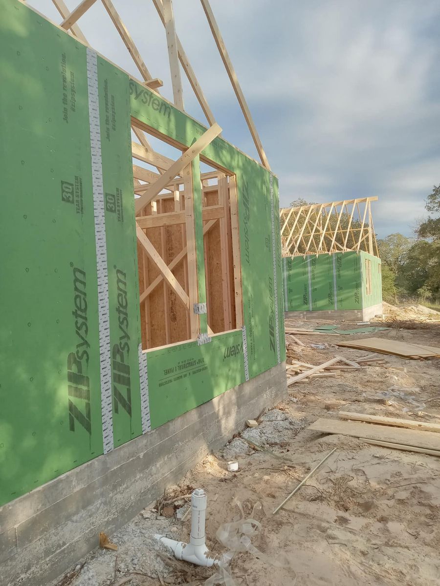 Framing for Tomball Roofing and Construction in Tomball, TX