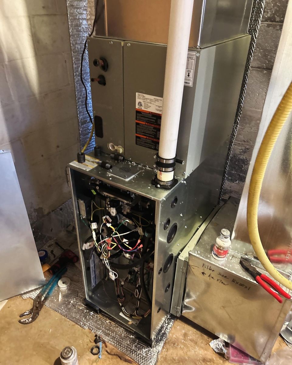 Installation of HVAC Systems for Chilly Willy Mechanical in Charlottesville, VA