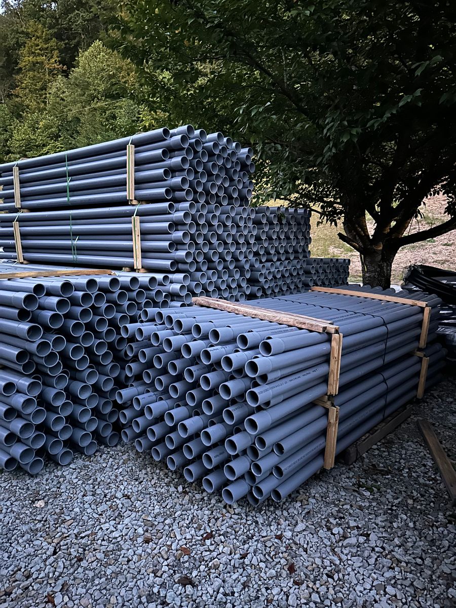 Sale of hdpe waterline for SNL AERATION in Pecks Mill,,  WV