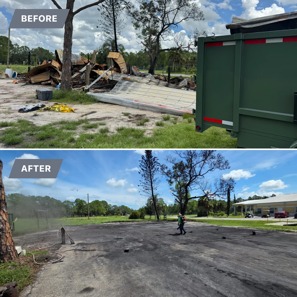 Land Clearing for BH Lawn & Landscape in LaBelle, FL