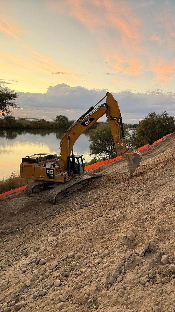 Land Grading for Steed Trucking and Excavation in Rexburg, ID