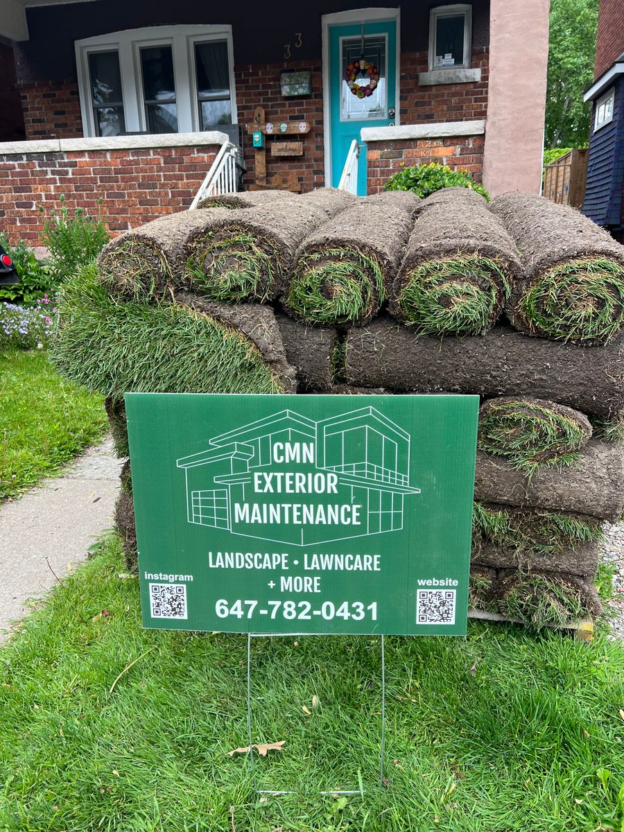 Landscaping for CMN Exterior Maintenance in Hamilton, ON