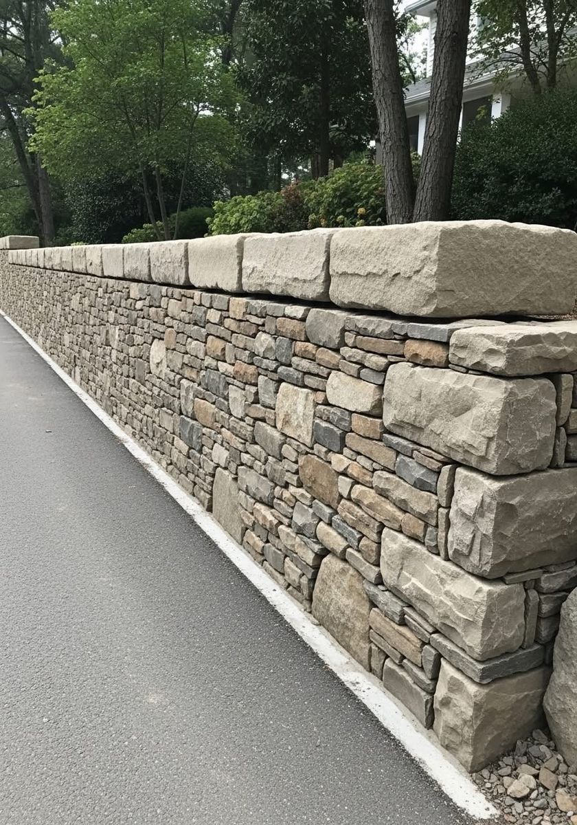 Retaining Wall Construction for Rock Masters Inc. in Evans, CO