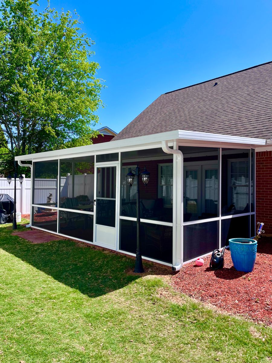 Screen Rooms for Cool Hand Home Improvements in Spartanburg, SC