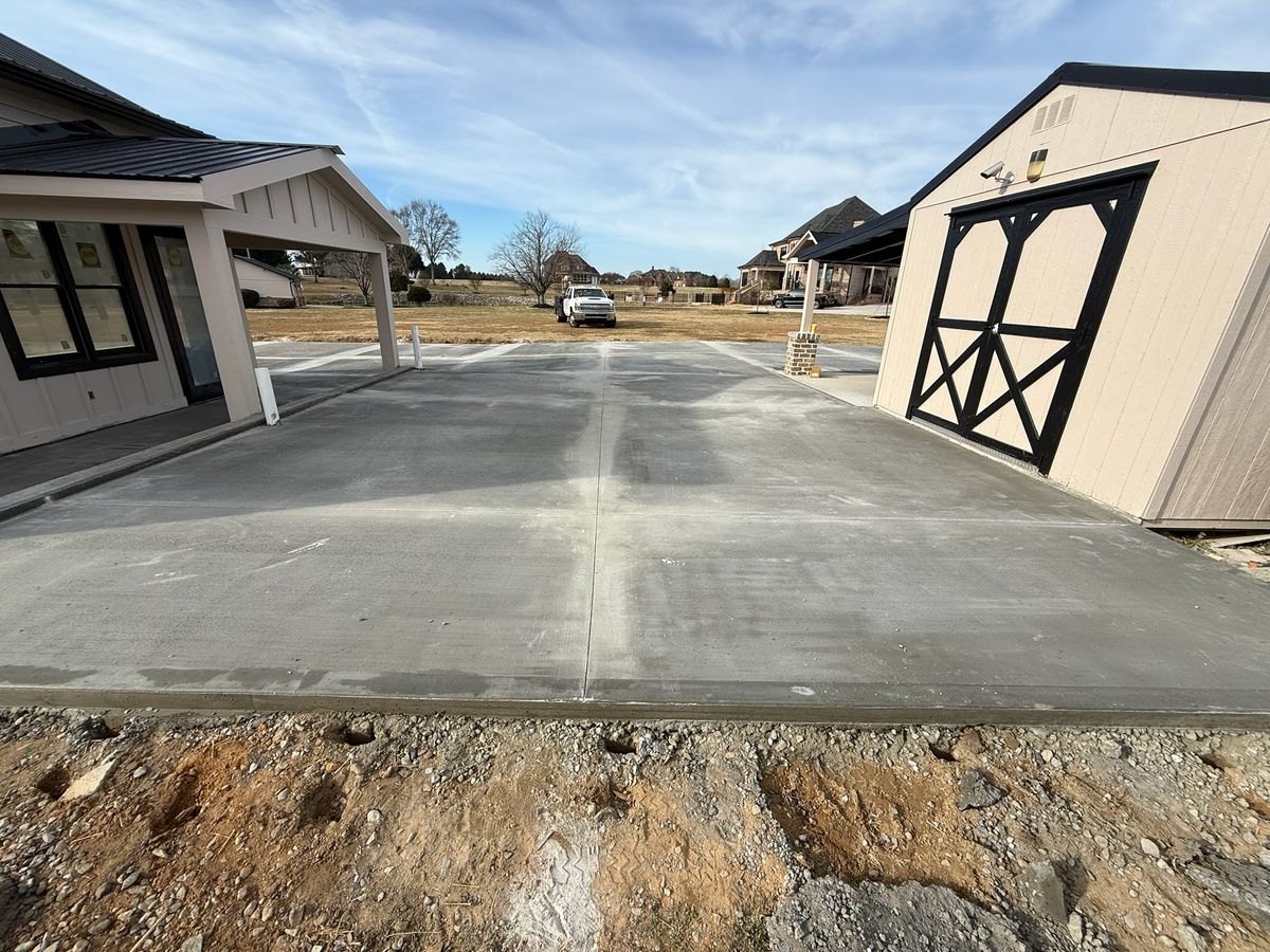 Concrete Slab Construction for DH Construction & Concrete in Roebuck, SC
