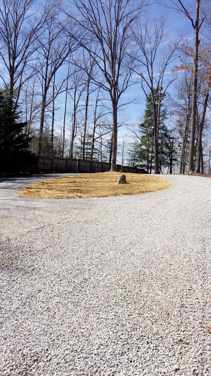 Driveways for Lanier Excavating LLC in Bedford County, VA