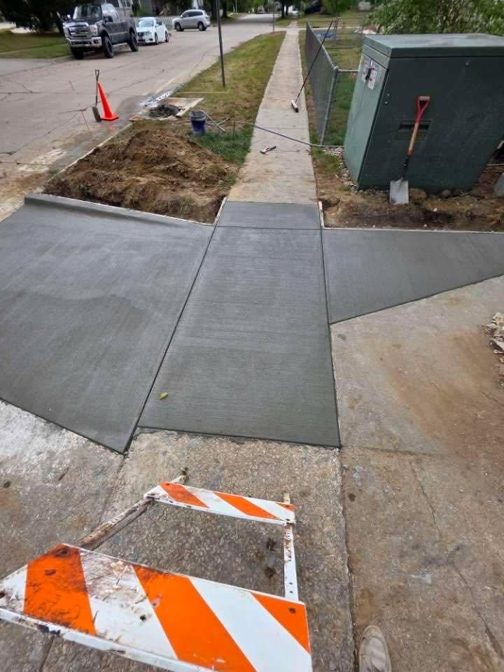 Concrete Slab Construction for New Age Concrete in Perry, IA