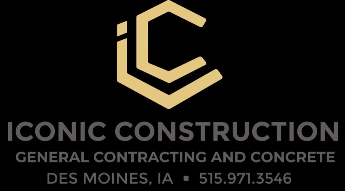 Stamped Concrete Installation for Iconic Construction in Des Moines, IA