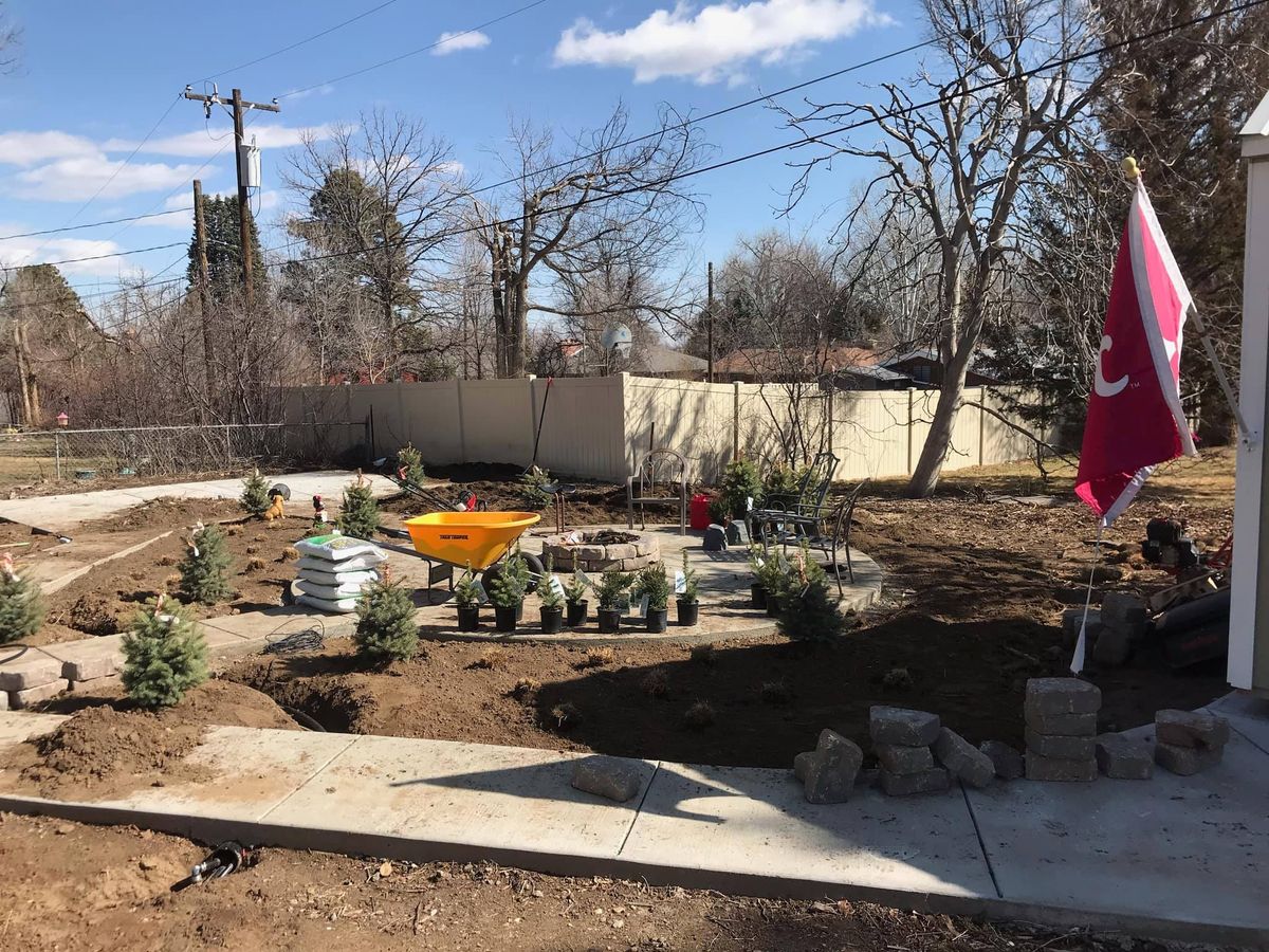 Landscape Design for Rock Masters Inc. in Evans, CO