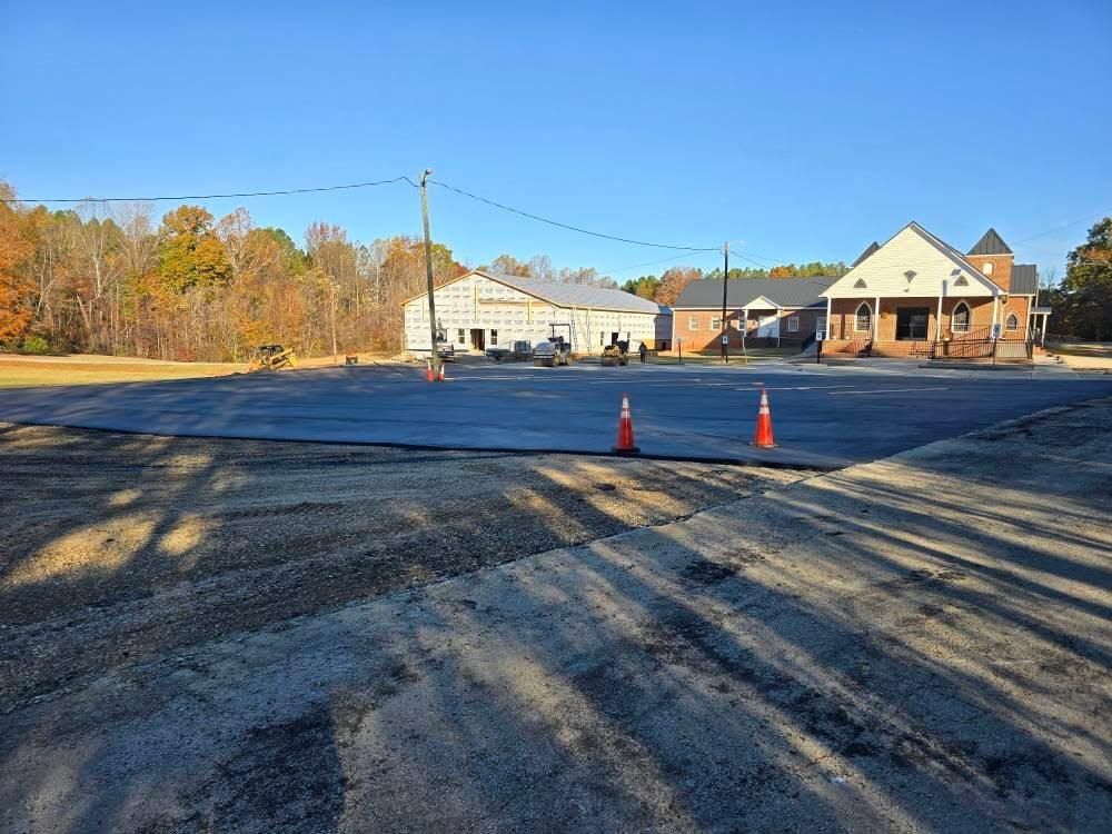 Asphalt Installation for CJ's Paving and Sealcoating in Lynchburg, VA