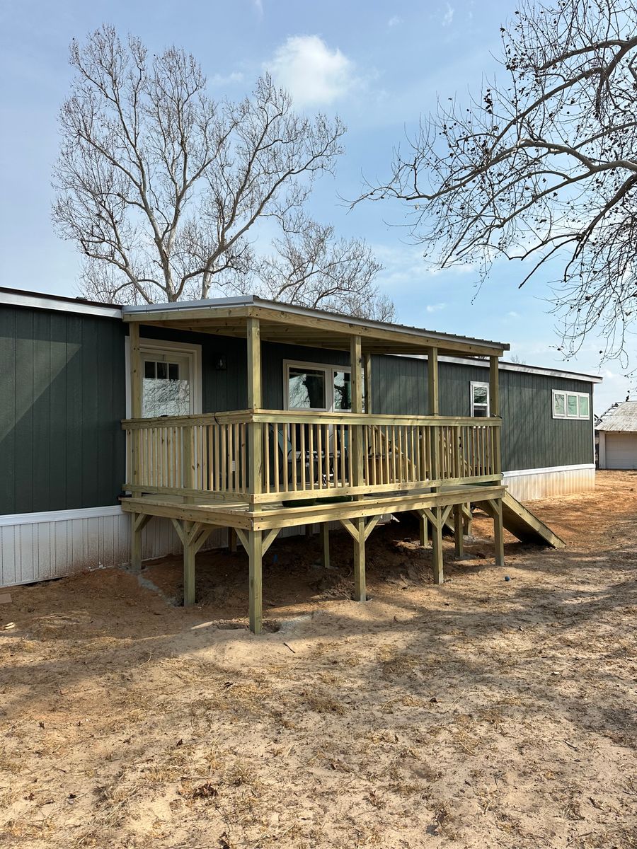 New Deck Builds for Timberline Deck and Patio LLC in Waco, TX