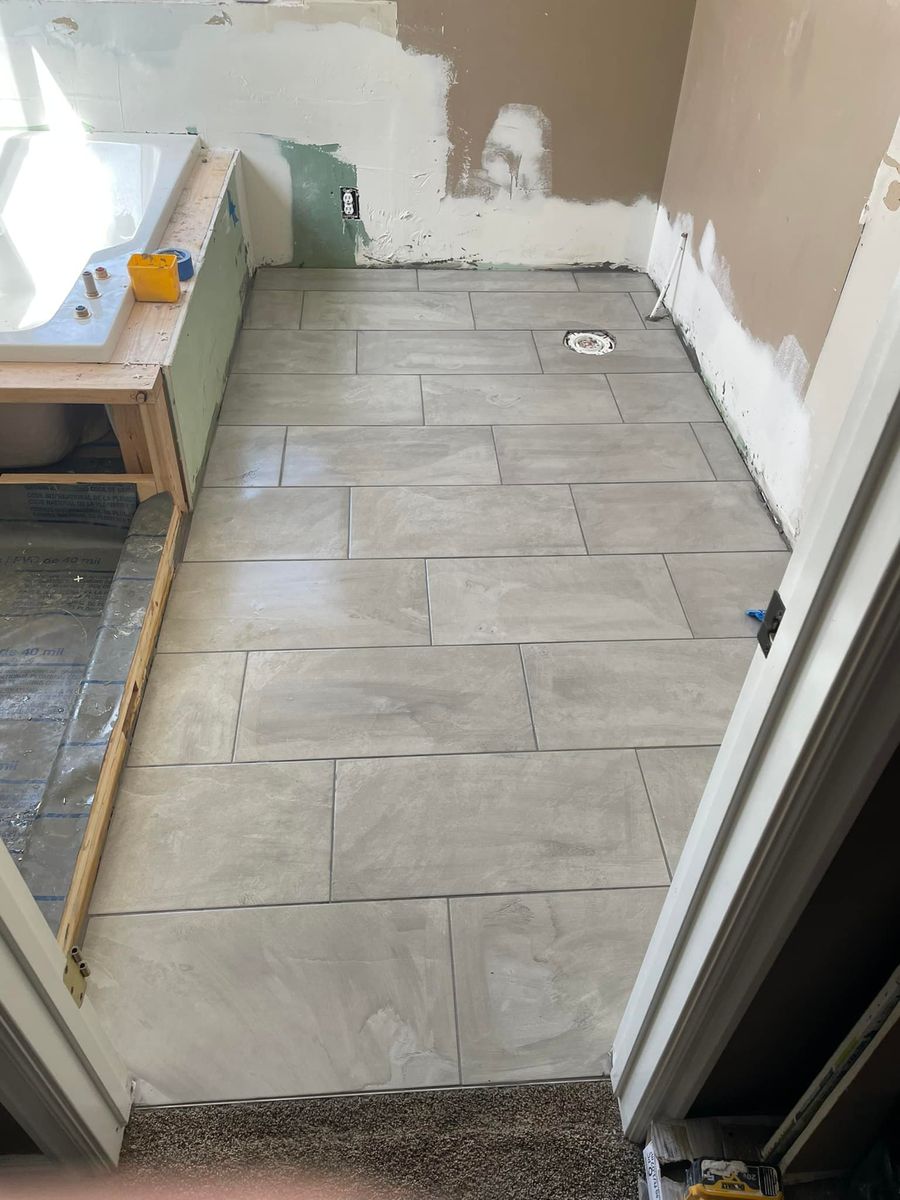 Flooring for AKP Construction in Elwood, UT