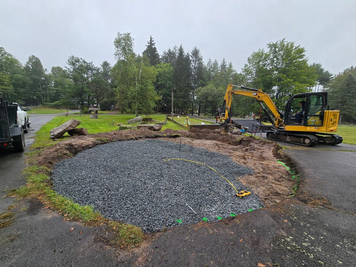 Site Preparation for Vandermeer Stone and Excavation in Wayne County, PA