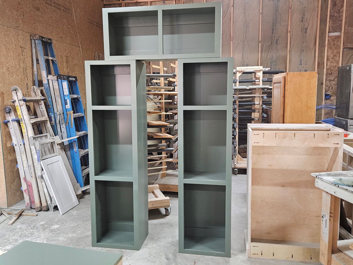 Entertainment Centers for Carolina Woodworks in Lyman, SC