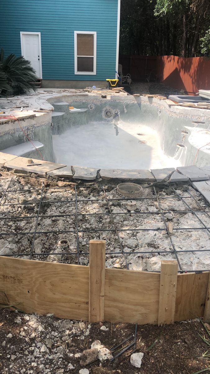 Swimming Pool Renovations for UBER FORCE in San Antonio, TX