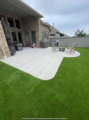 Patio Design & Installation for New Gen Concrete in Keller, TX