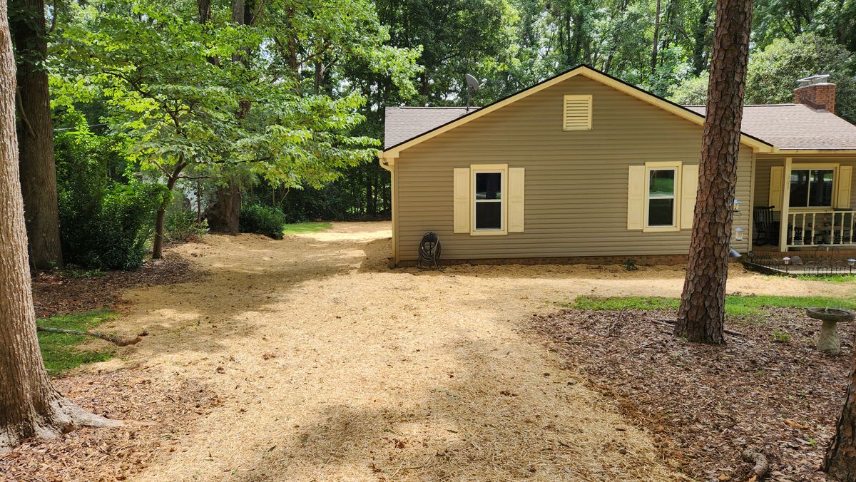 Berm Construction for Drain My lawn in Monroe, NC
