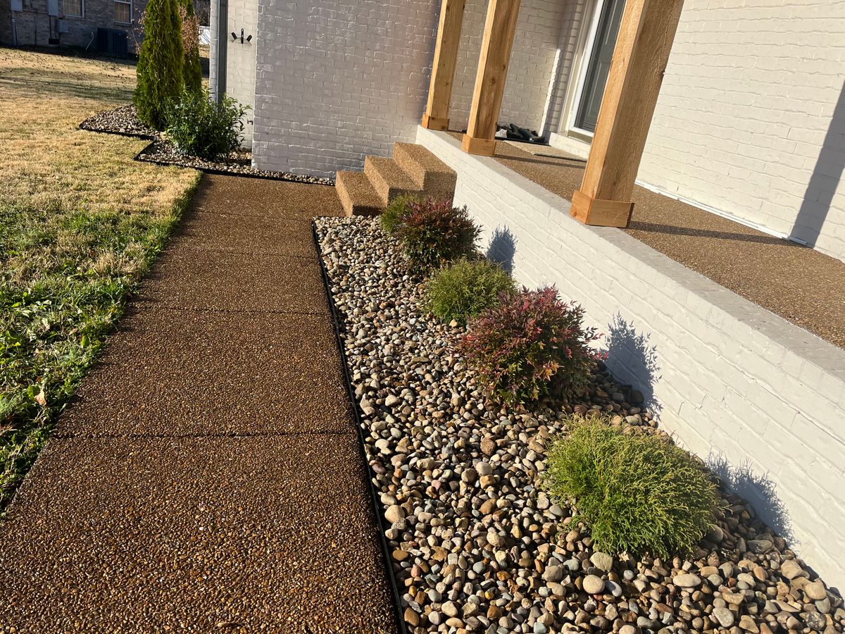 Landscape Installation for Real Deal Lawn Care in Goodlettsville, TN