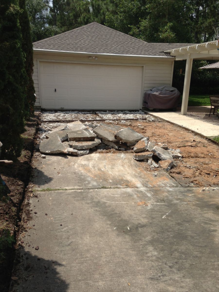 Decorative Concrete for Texas Curb N Borders in Houston, TX