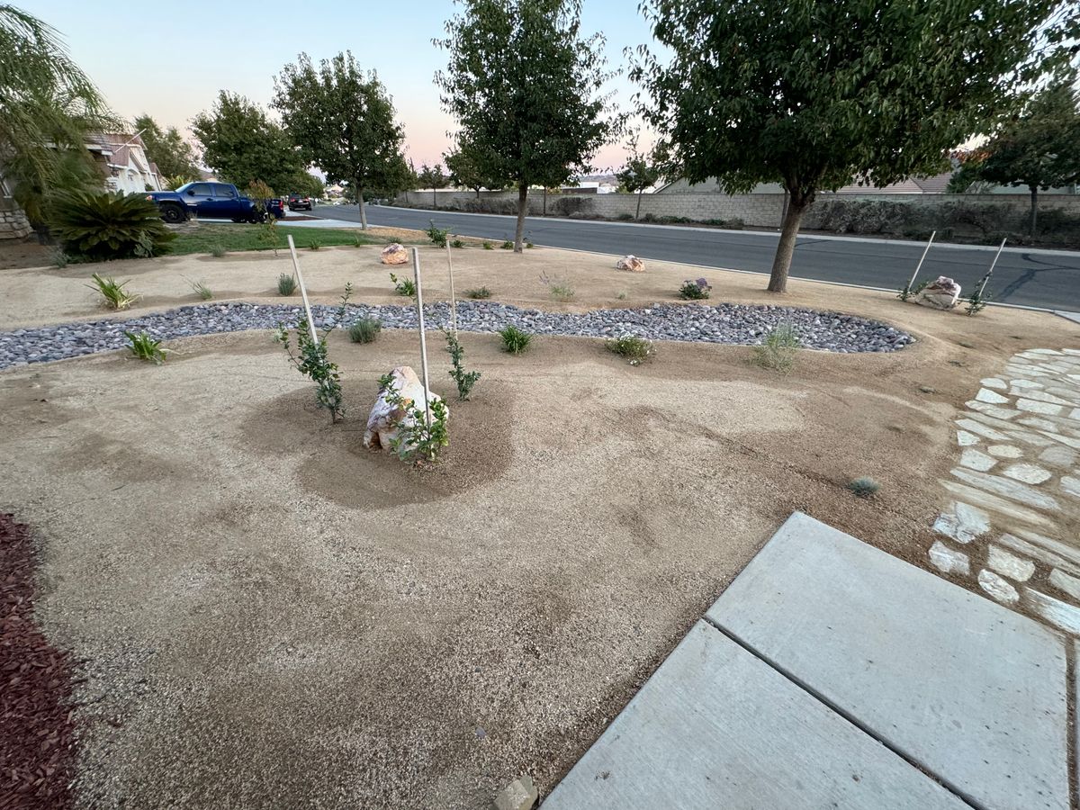 Concrete for Aidan Jade Landscaping in Riverside County, CA