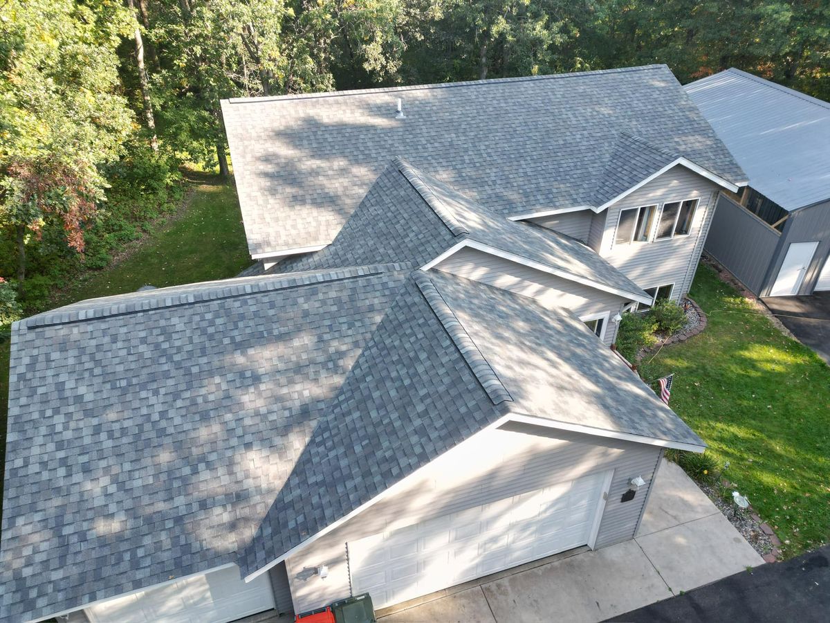 Asphalt Shingle Roofing Installation for Patriot Roofing Plus LLC in Pequot Lakes, MN