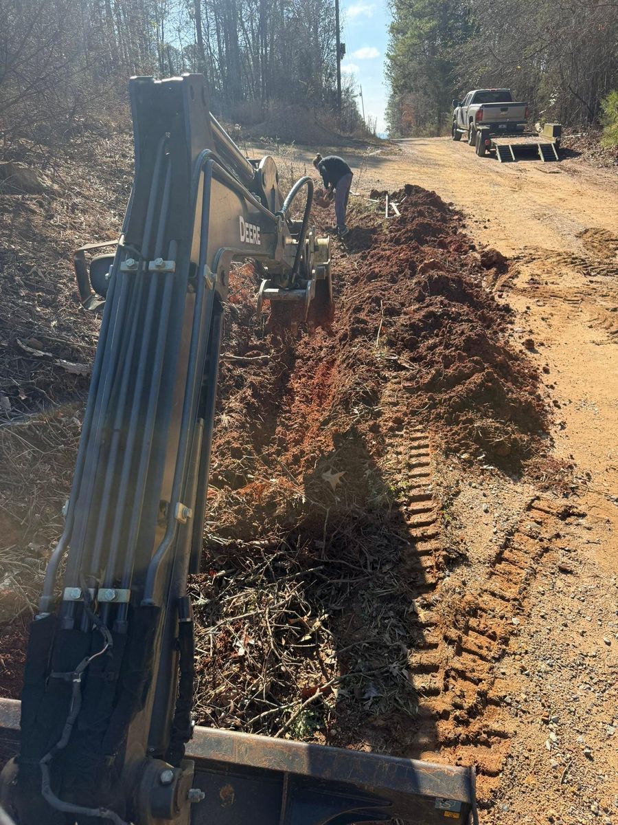 Skid Steer Work for Greenwood Lawn & Landscaping LLC in Talladega, Alabama