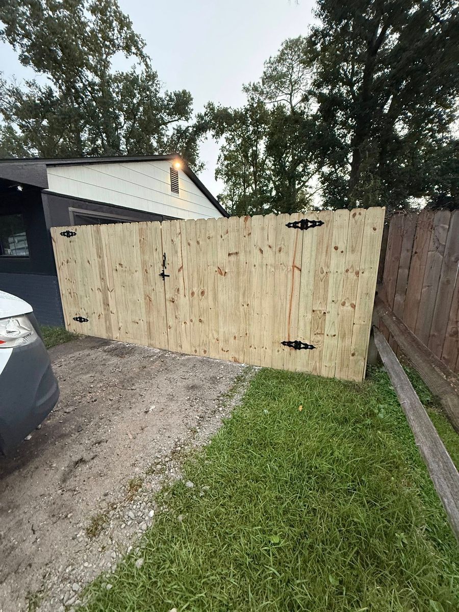 Fencing for KM Exteriors & Renovations LLC in Savannah, GA