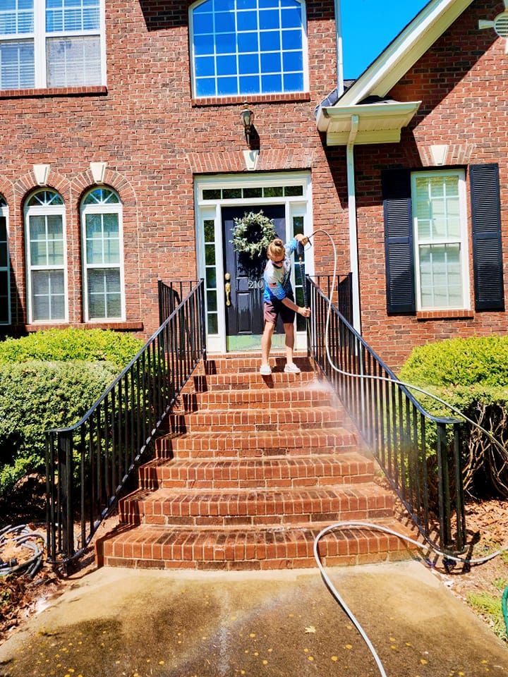 Hardscape Cleaning for All American Pressure Washing in Easley, SC