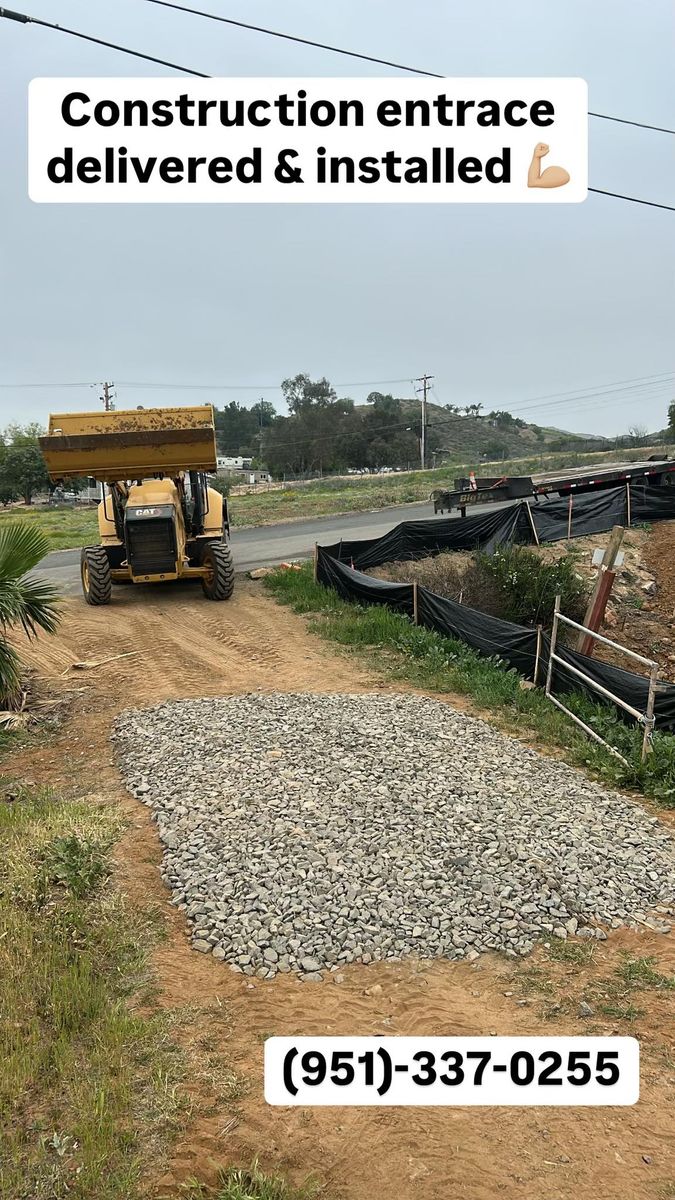 Grading for P&C Earth Works Inc  in Los Angeles, CA