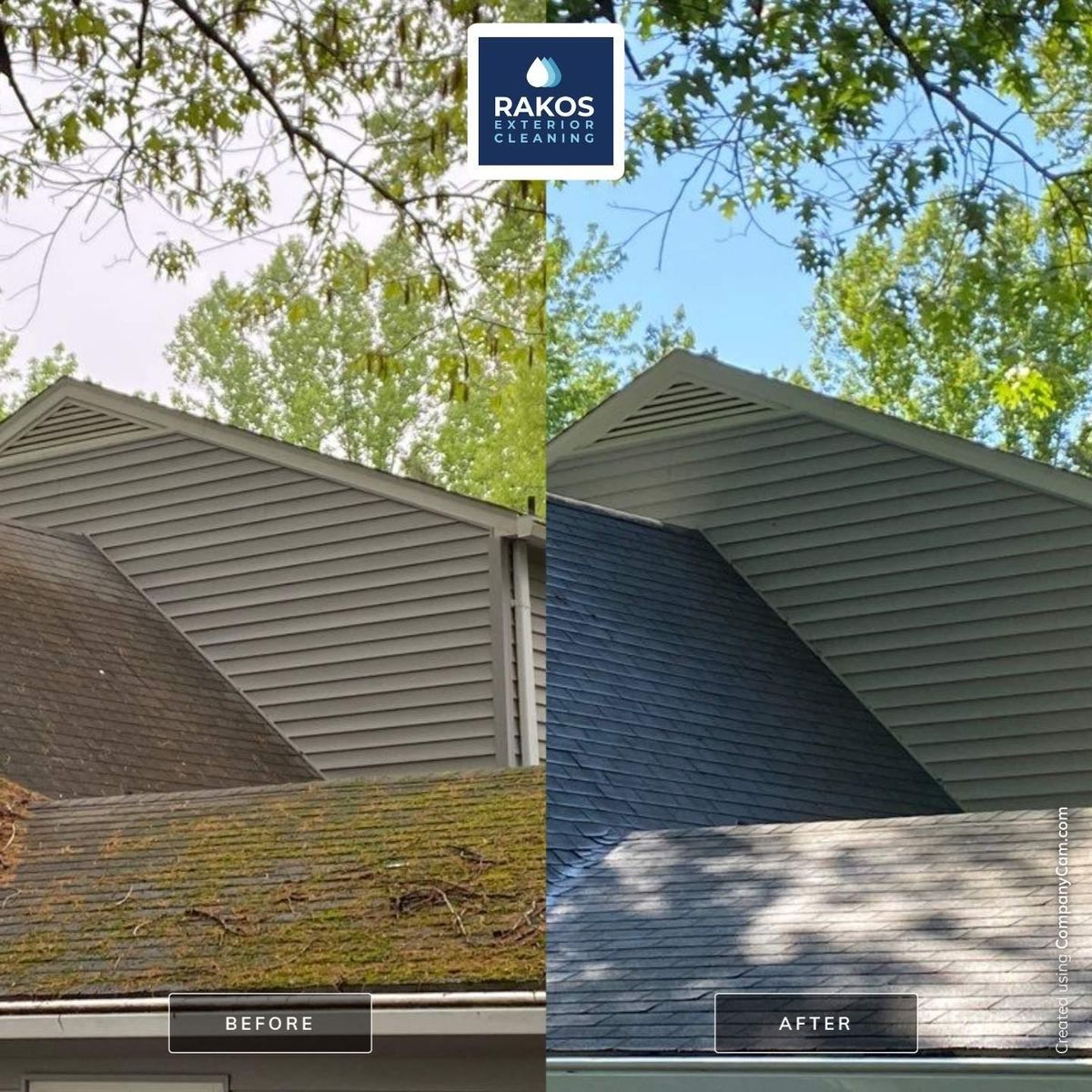 Roof Cleaning for Rakos Exterior Cleaning in Lynchburg, VA