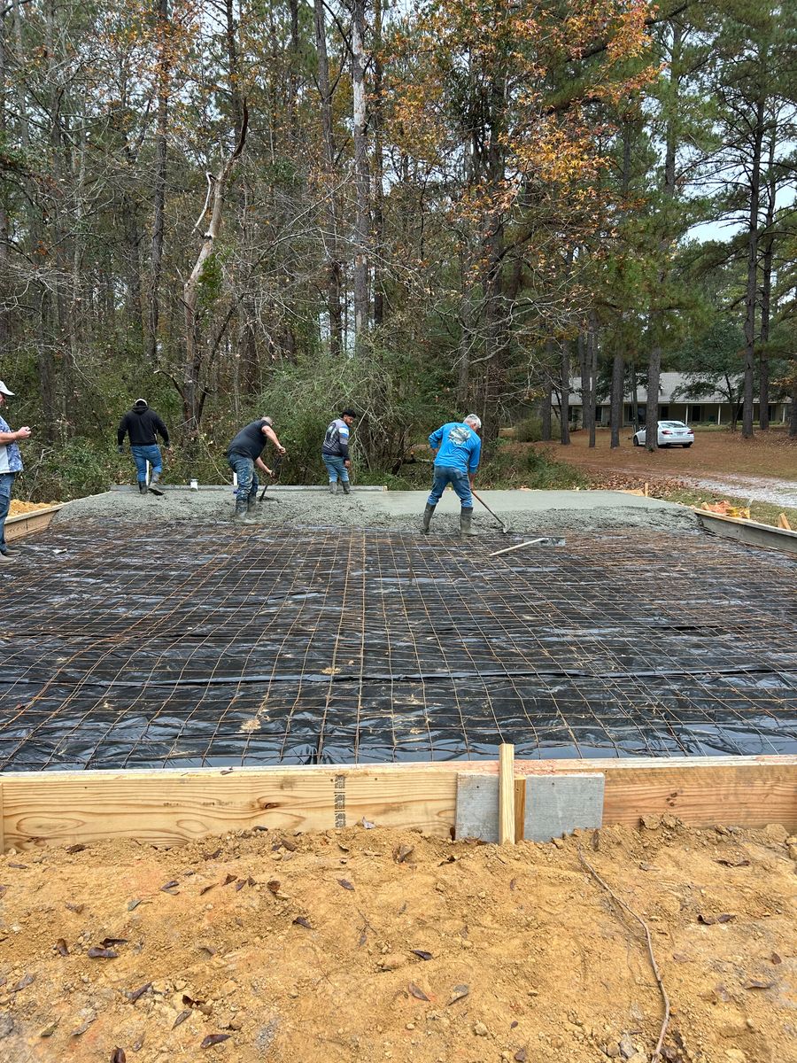 Land Clearing for Broadway & McMullen Construction in Hattiesburg, MS