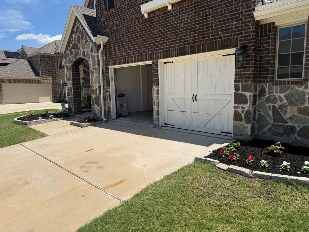 Landscape Installation for Light It Up AV and Turf in Keller, TX