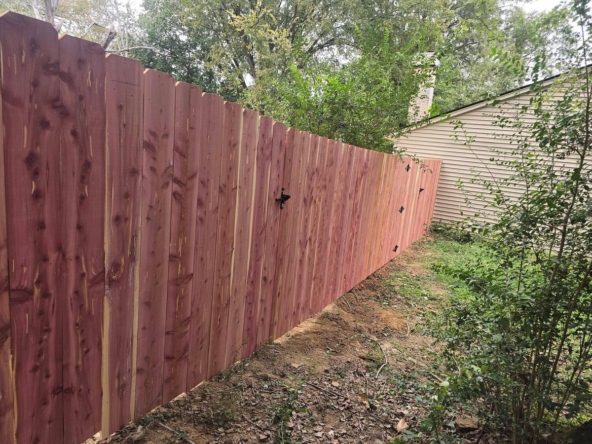 Fence Installation for Stewart Fencing in Mason, TN