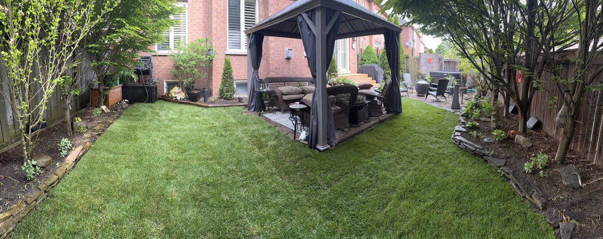 Sod Installation for Calderwood Landscapes in Oakville, ON