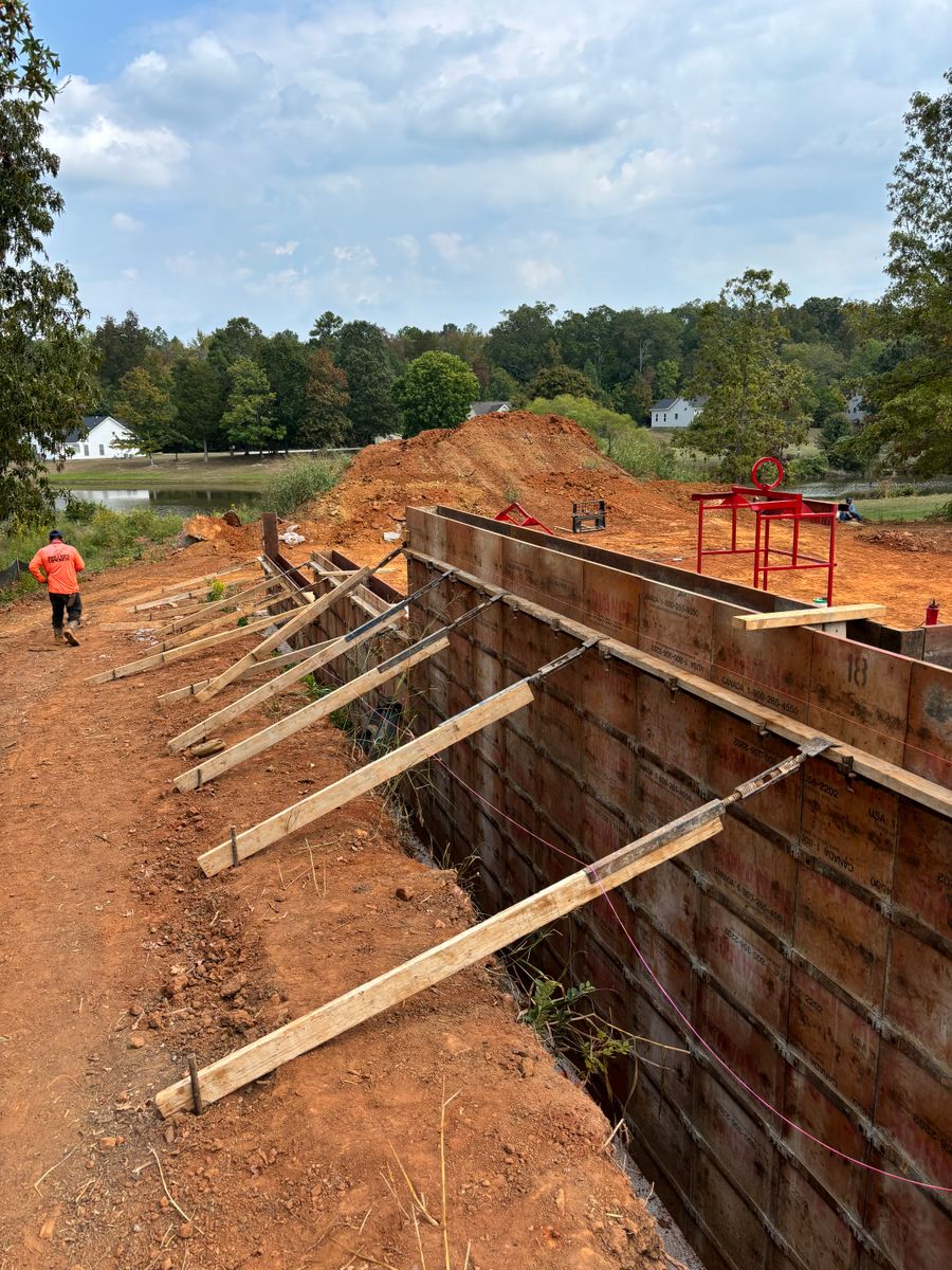 Poured Concrete Walls for Baer & Sons Concrete in Greenwood County, SC