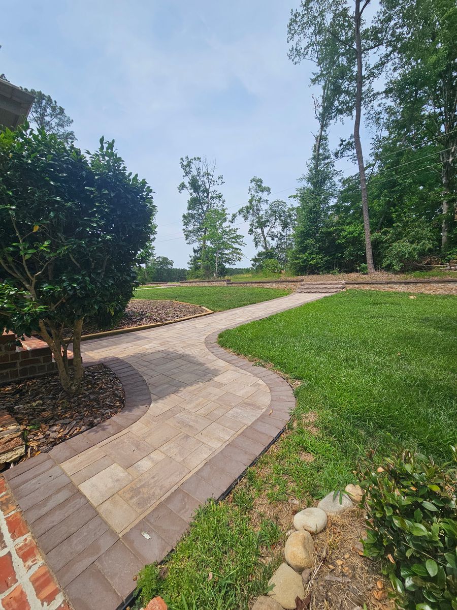 Walkways for RA Lawn Care, Landscape & Hardscape in Littleton, NC
