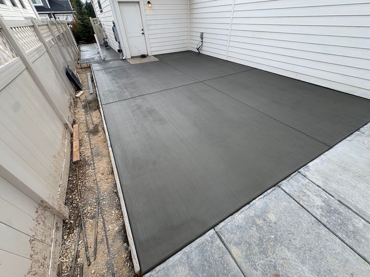 Concrete Slab Construction for AMF Concrete Construction in Boise, ID