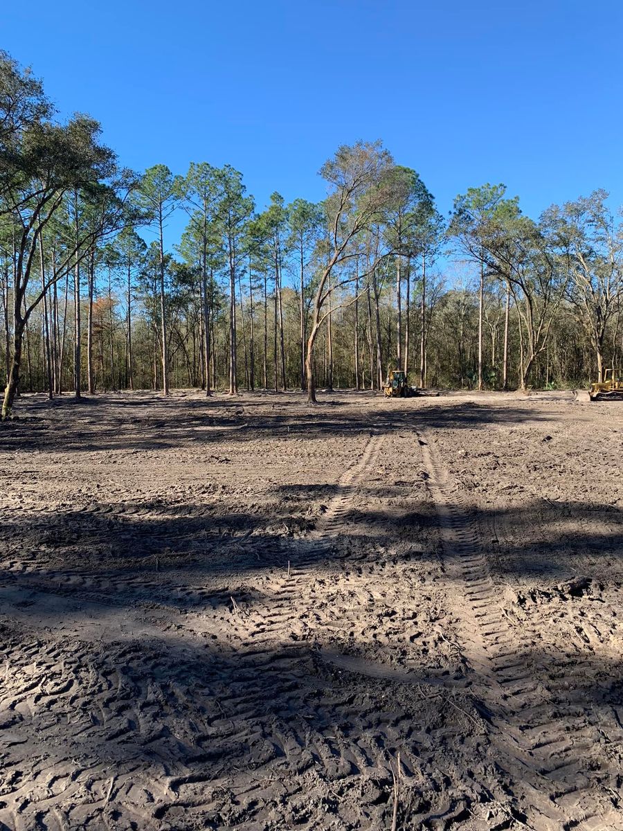 Land Grading for Wilson’s Excavation & Land Clearing in Greenville, FL