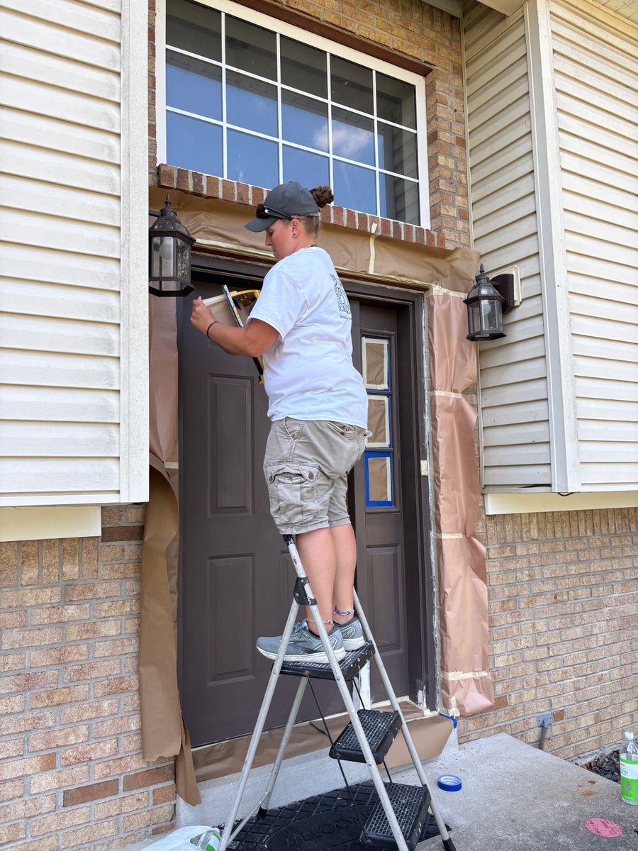 Painting for B5’s Painting & General Services in Louisville, KY